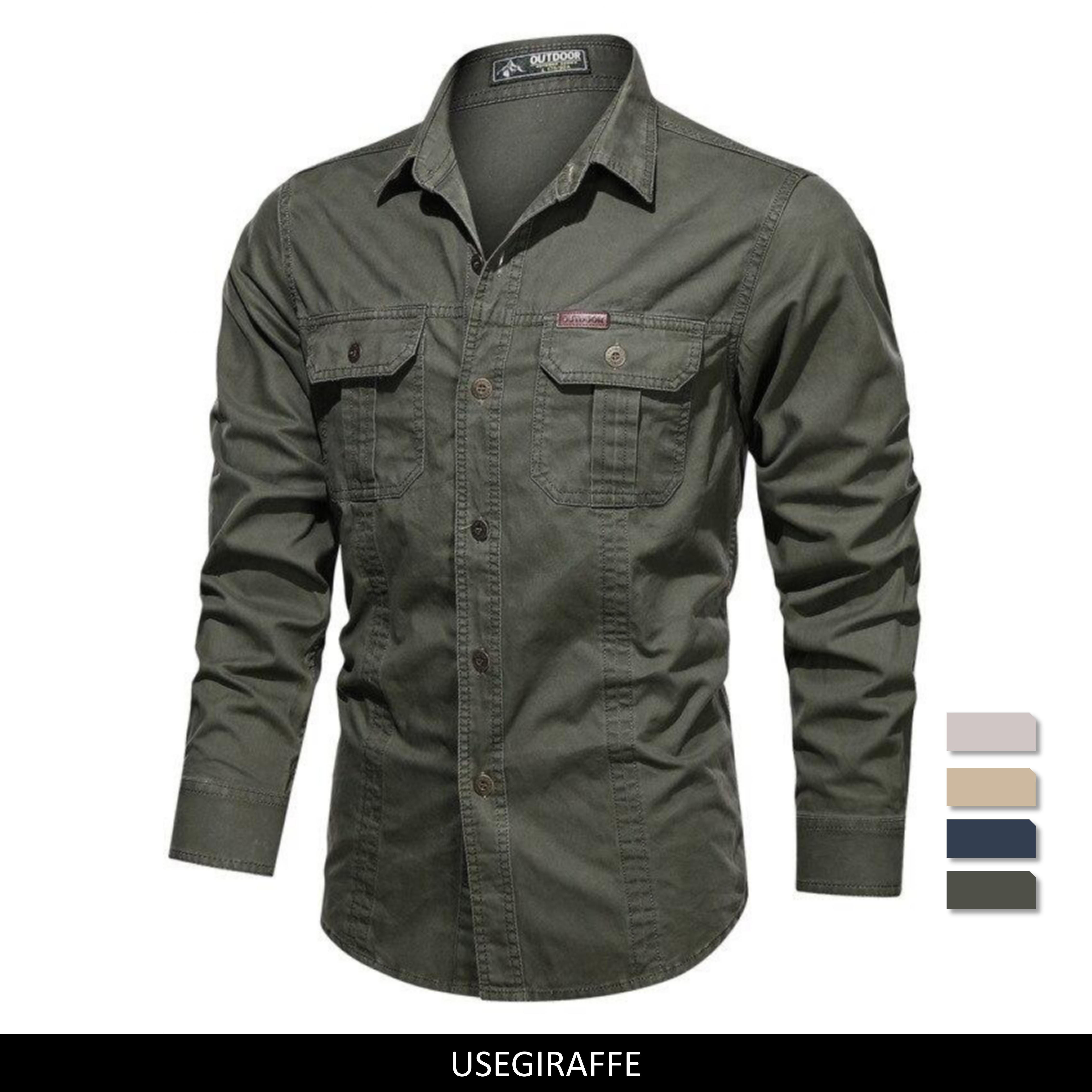 

AIOPESON Повседневные мужские рубашки из 100% хлопка однотонные рубашки с воротником-стойкой на пуговицах для мужчин модные рубашки с длинным рукавом для мужчин