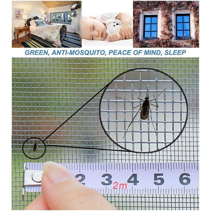 Window Screen - Adjustable - 80x120cm - Insect-proof - Transparent
