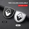 1 stk 3D Metall Auto Dørskjold Emblem Bil Karosseri Merke Klistremerke for Renault Dacia Megane 2 3 Clio 4 Captur Kadjar Fluence