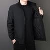 2025 Men's High-End Executive Cotton-Padded Jacket: Warm, Thickened Outerwear for Middle-Aged and Elderly