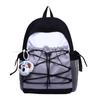 Schoolbag trendy lightweight travel bag small backpack high value junior and high school students class schoolbag new simple contrasting color b