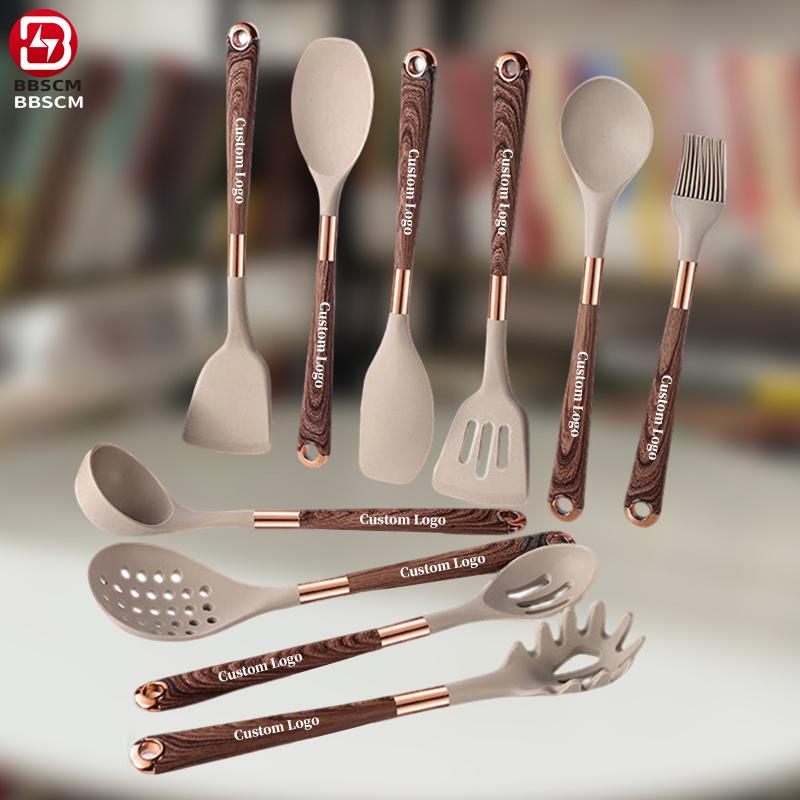 2026 Top Seller Kitchen Accessories Cooking Tools Kitchenware Silicone Kitchen Utensil Set синий