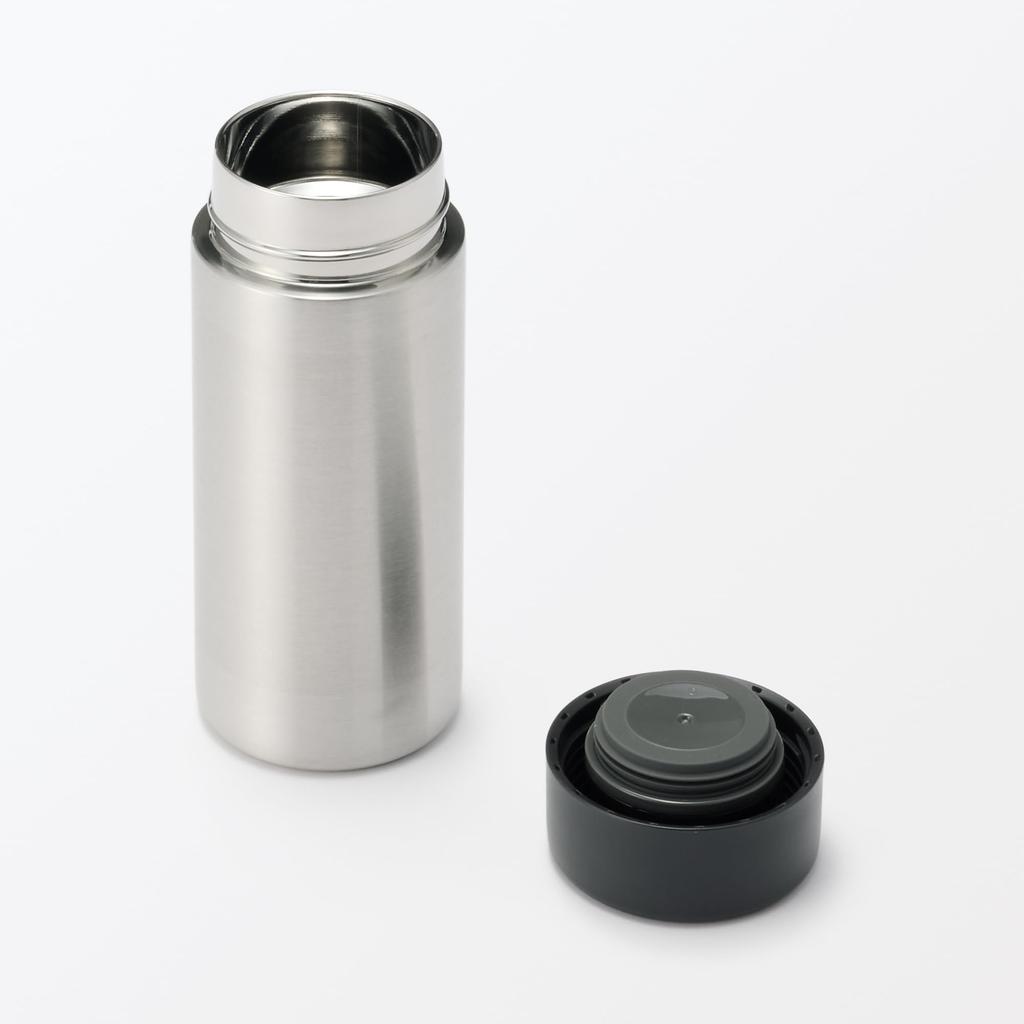 MUJI Vacuum Insulated Insulated Flat Product 76049159 Bottle, Type, 350mL, Code