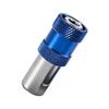 1Pcs Automatic-Locking Hex Shank Adapter 10Mm Threaded To 1/4 Inch Hex Adapter Quick Release Drill Converter Metal