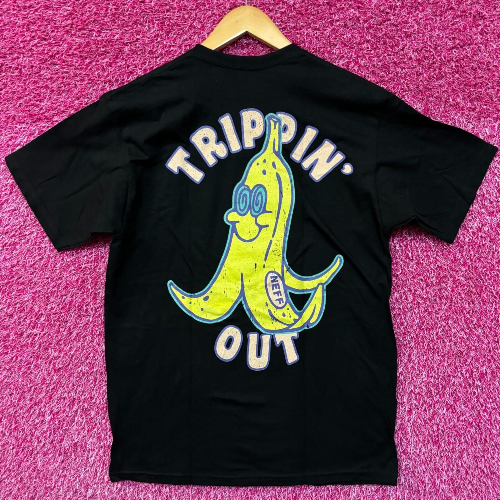 Neff Trippin Out Bannana T-shirt M