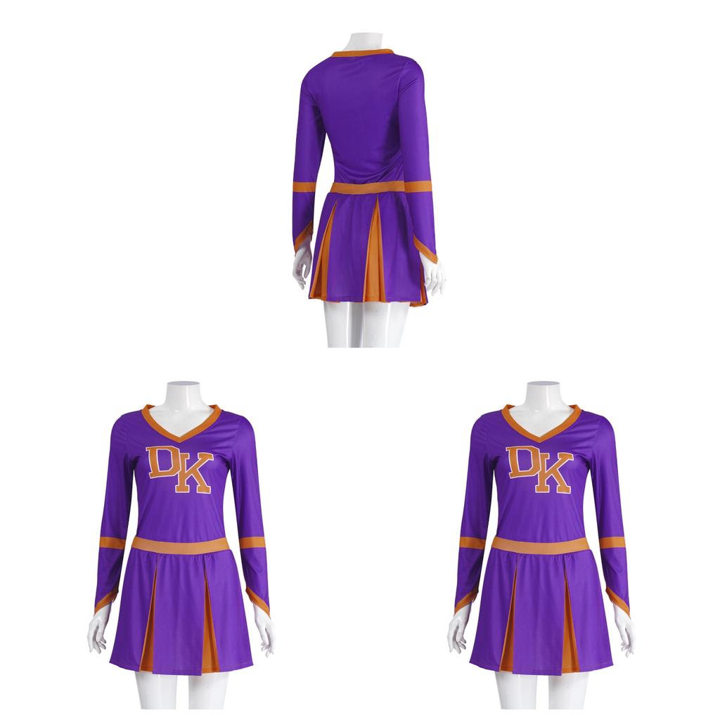 Jennifers Body Cosplay Costume Cheerleader Dress For Anime Role Play With Lycra Fabric