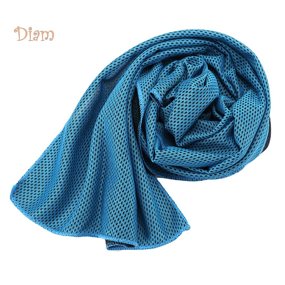 NO.HS Color Sweat Absorbent Summer Outdoor Sports Running Jogging Cooling Towel Towels Wash Cloth