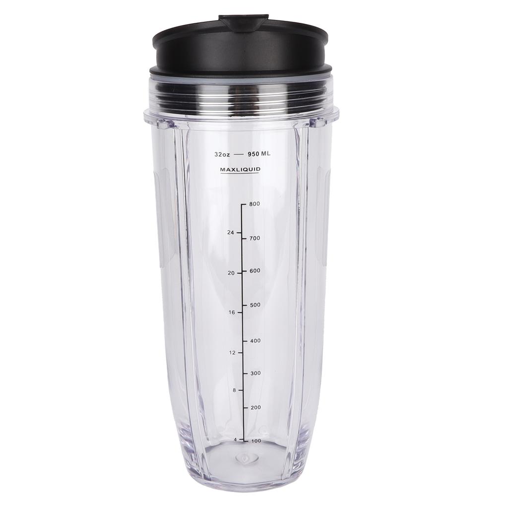 Náhradní 32oz pohár s víčkem Kompatibilní pro příslušenství mixéru a odšťavňovače Nutri Ninja