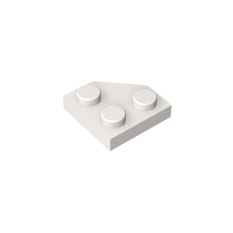 

Non-Toxic 10Pcs 26601 Wedge Plate 2X2 Cut Corner Block Moc Compatible With Brick Diy Children S Toy Assembly Part 10PCS