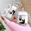 Cute Cat Clear Earphone Cases Cover Case For Airpods 4 Pro3 Pro2 1 Pro 3 2