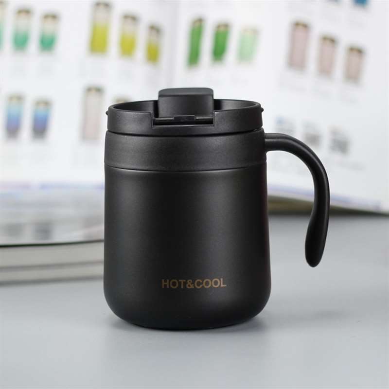 Coffee Cup Durable Versatile Sweat-Resistant Design Constant Temperature Stainless Steel Double-Wall Insulation