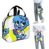 Nicole Watterson Lo Straordinario Mondo di Gumball Anime Borsa Termica per il Pranzo per Donne Bambini Scatole per Alimenti Borsa Termica Tote