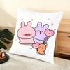 A-Asamimichan Cushion Cover Soft Short Plush Pillow Cover Smooth Cozy Texture Aesthetic Cushion Case Home Decor