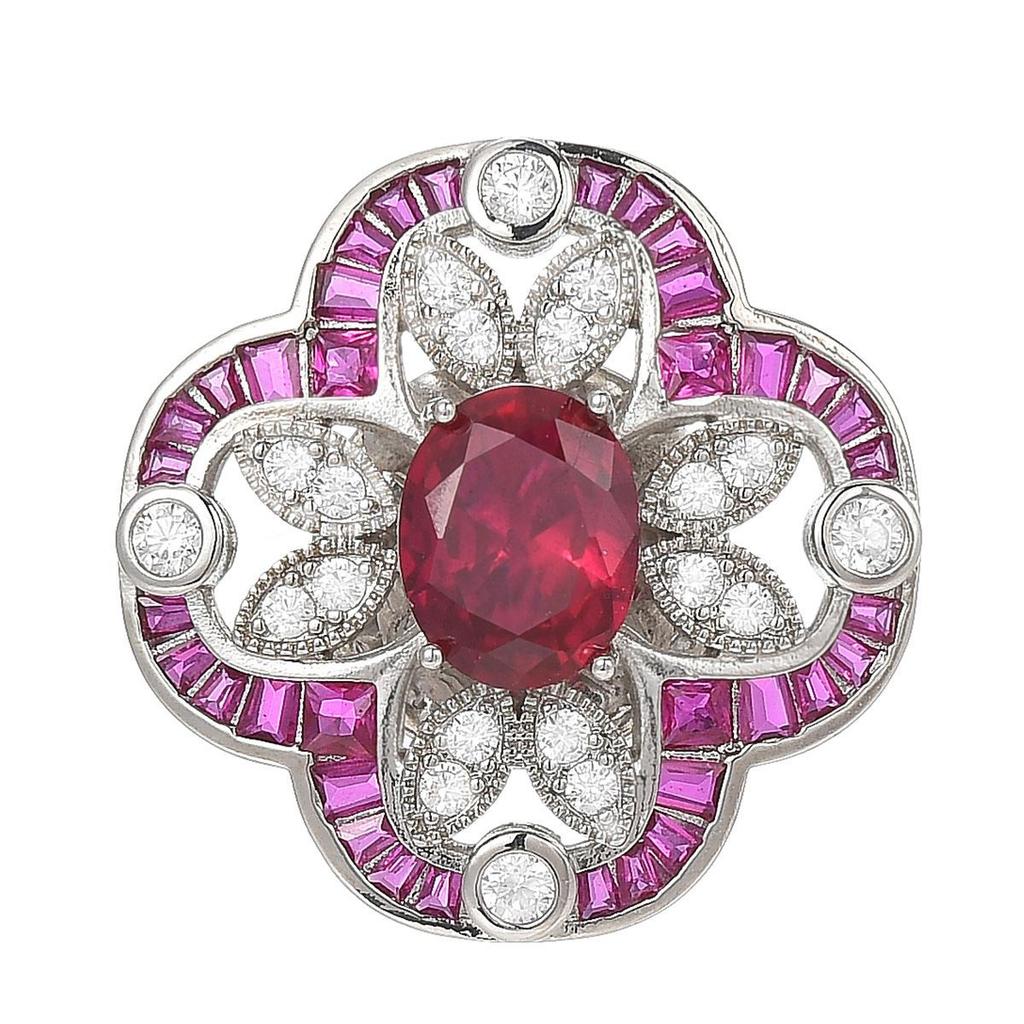 Senior Brooches Flower Leaf Brooch Pins for Women Suit Pendant  Fashion Brooches Jewelry