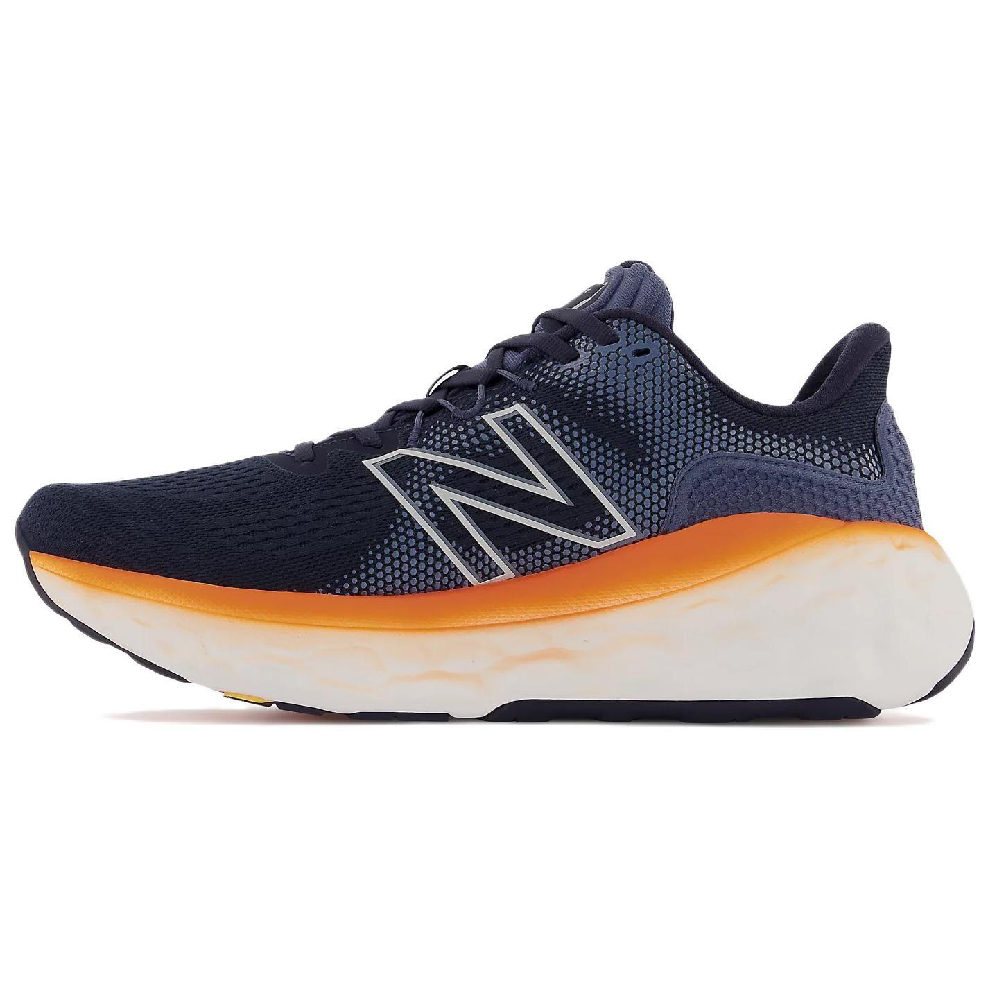 

New Balance Fresh Foam More v3 Eclipse Vibrant Orange Мужские кроссовки Синие MMORVO3