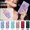 Suitable for iPhone 17 Dandelion Embossed Leather Case, Apple 16 PRO, Samsung S26 Card Slot Flip Phone Case