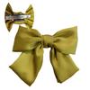 Big Hair Bow Ties Hair Clips Satin Two Layer Butterfly Bow For Women  Accessories Barrettes for School Christmas Gift
