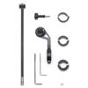 DJI Osmo Multifunctional Bicycle Tube Mount Kit with 28cm Carbon Fiber Extension Rod, Action Camera Handlebar Mount for Osmo 360 II and Osmo 360