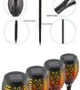 12LED MINI Torch Lights Realistic Dancing Flames Lamp ABS IP65 Waterproof Outdoor Lawn Led Solar Garden Light