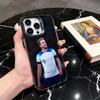 H-Harry K-Kane HK Phone Case For iPhone 17,16,15,14,13,12,11 Plus,Pro Max,XS,Colored Silver Plated Inside Cover