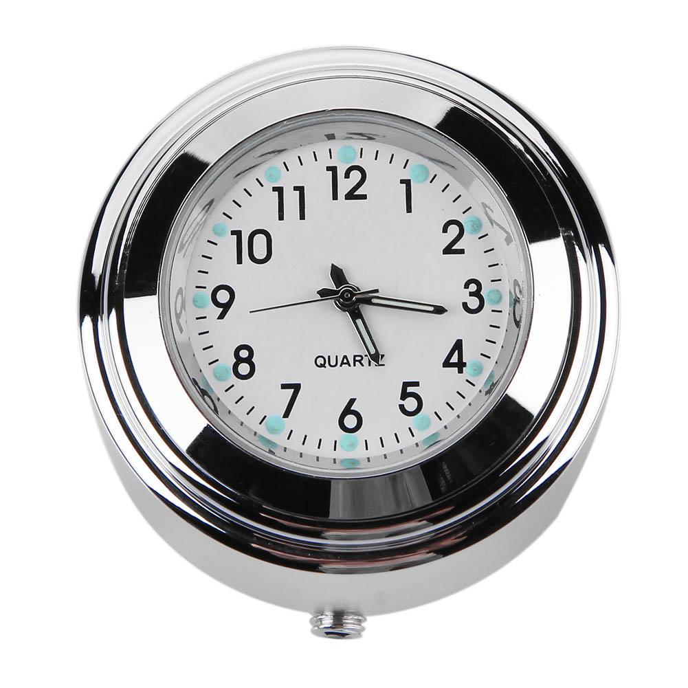 Vanntett 22/25mm Motorsykkel Styrefeste Ur Klokke Motorsykkeltilbehør