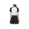 FILA Fitted Sports Casual Short Sleeve Polo Shirt Women tops Standard-White T11W332101F-WT