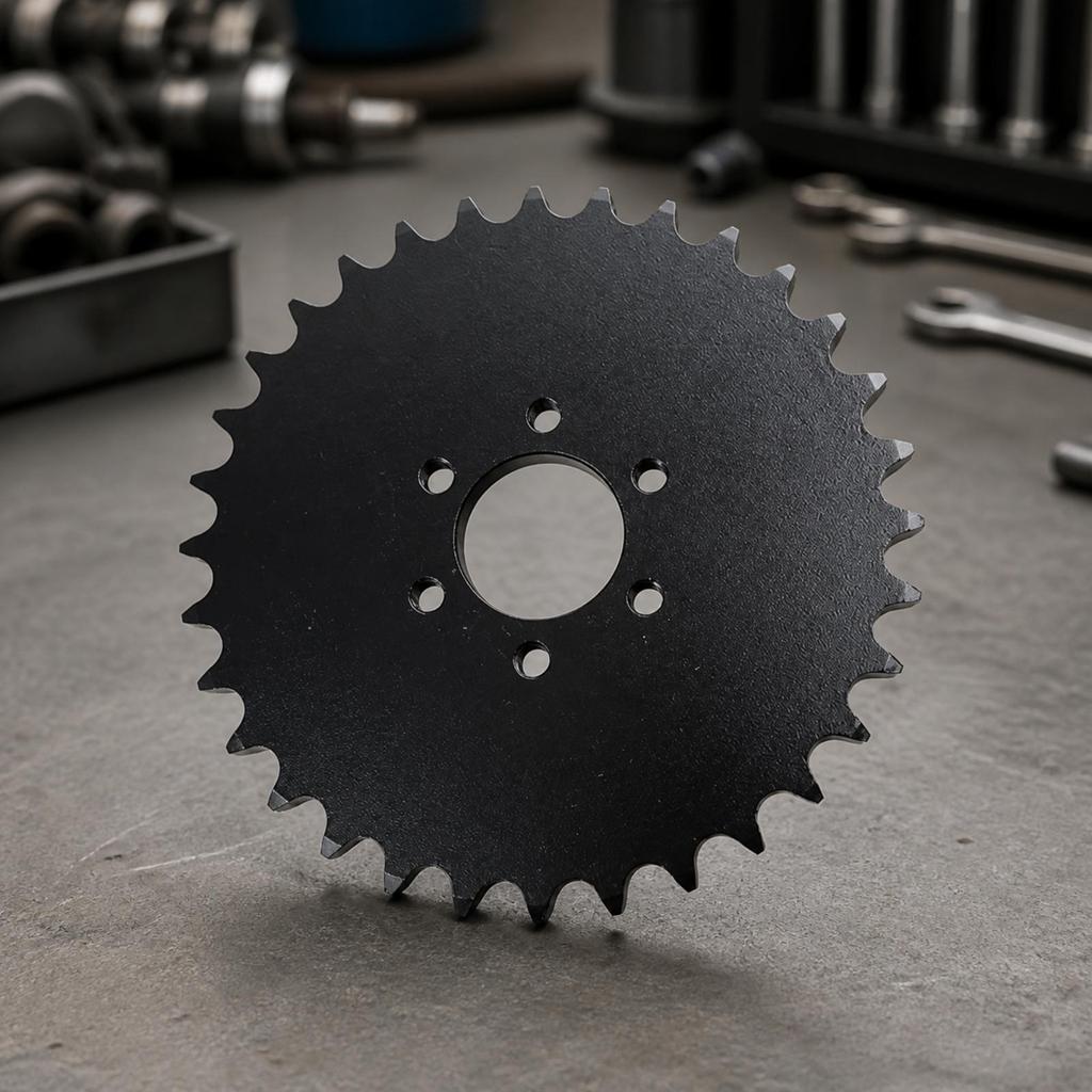 Metal Chain Sprocket | Replacement, Heavy Duty, with Bolt Holes, for go kart 42840t