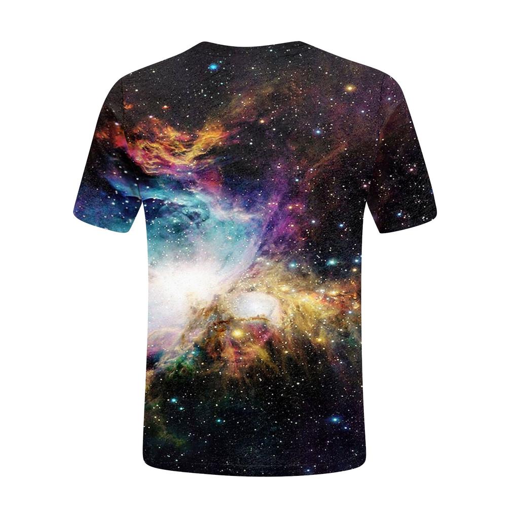 Women's Fashion Casual Printed Round Neck Short Sleeve T-Shirt Top