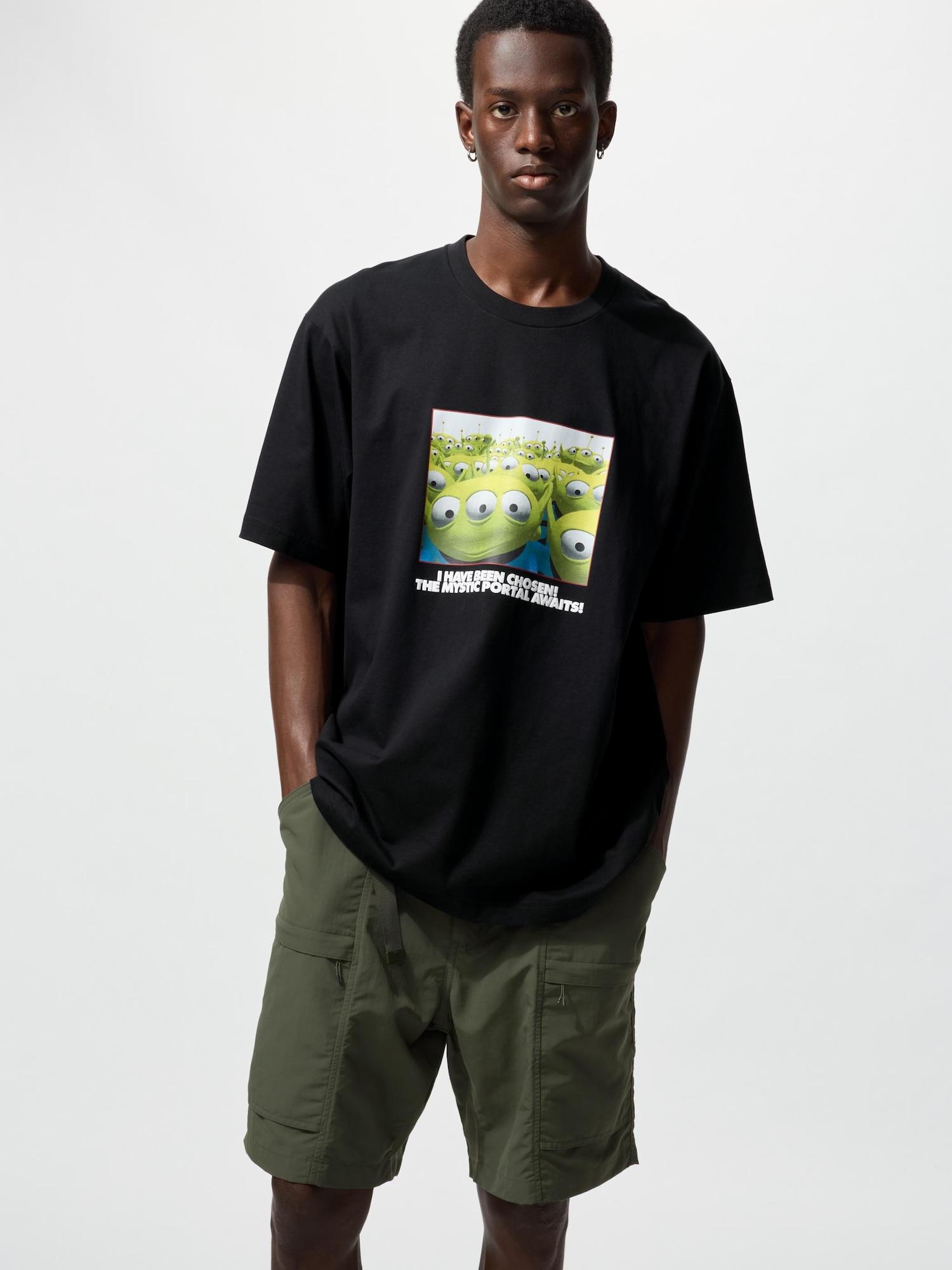 

Uniqlo Япония История игрушек Свободный крой 09 BLACK/XS