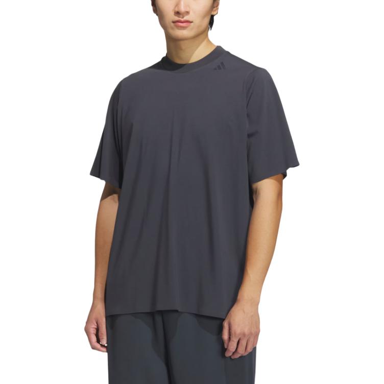 Adidas Sportlife T Shirt Men's Dark Heather Gray JM0983-