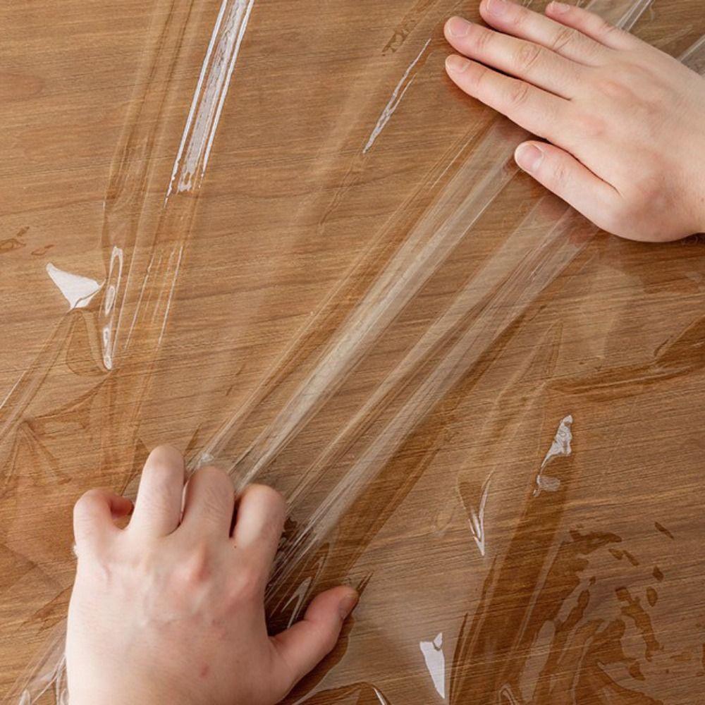 Oil Proof PVC Tablecloth Waterproof Desk Mat Practical Table Runner  Living Room
