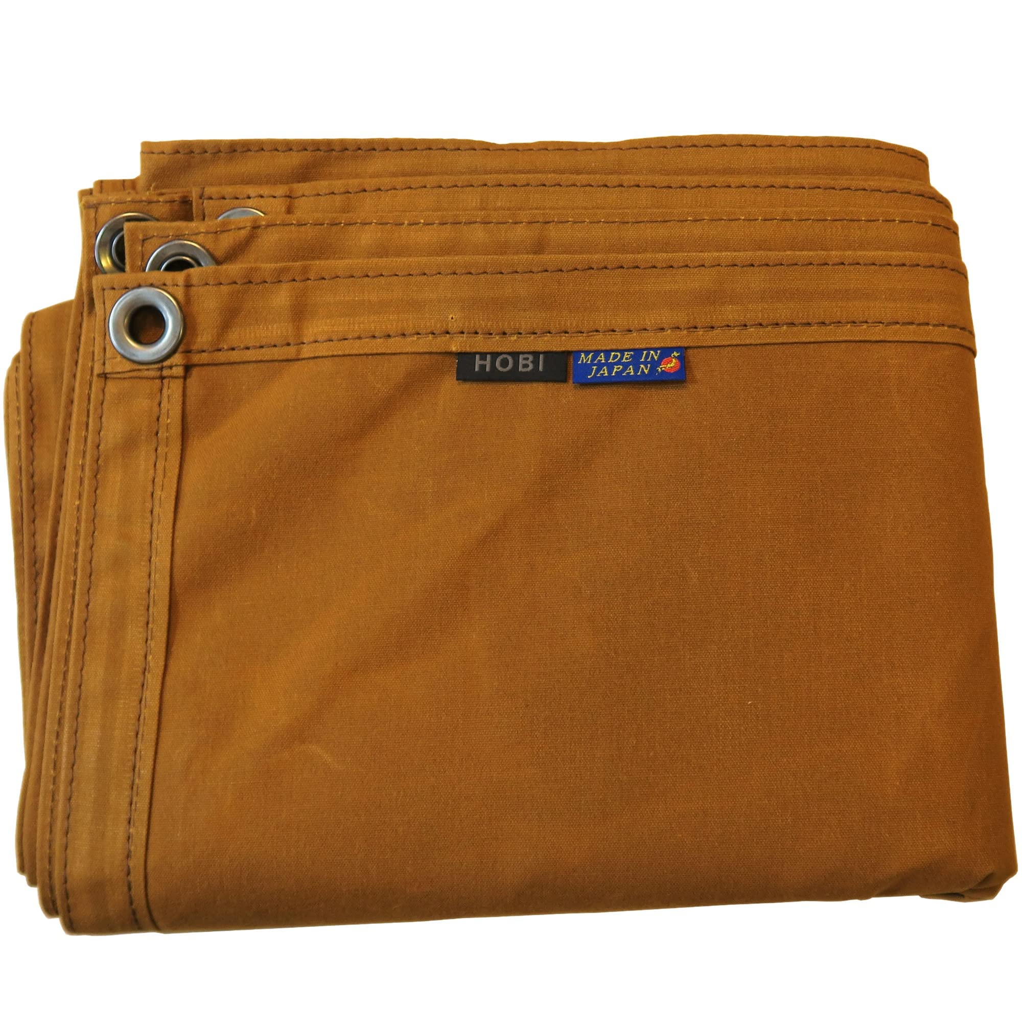 

HOBI Третье поколение Брезент для выживания 3L x 200 Песочного цвета из грунтованного холста с парафиновой пропиткой и легкий брезент с 4 люверсами, идеально подходящий для защиты от ветра на открытом воздухе и