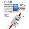 GTRIC Banner Array Fiber Optic Sensor Through-beam Probe Amplifier 12-24V DC Matrix Optical Photoelectric Switch Sensor