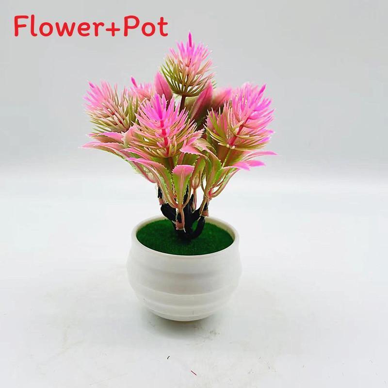 Pinecone Grass Simulation Small Bonsai For Household And Tabletop Decoration