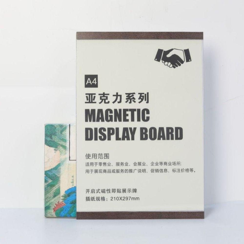 A3/A4/A5 Certificate Frame Magnetic Photo Frame Versatile Display Frame Business License
