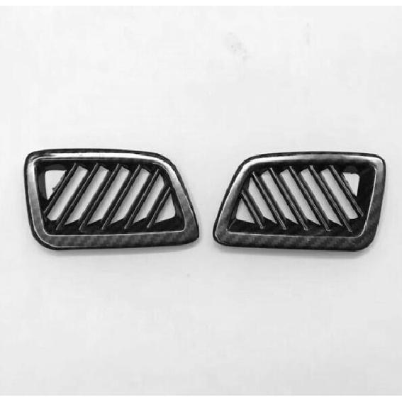 FOR HONDA CR-V CRV 2017- Dashboard Air Vent Cover Trim Carbon fiber look 4X
