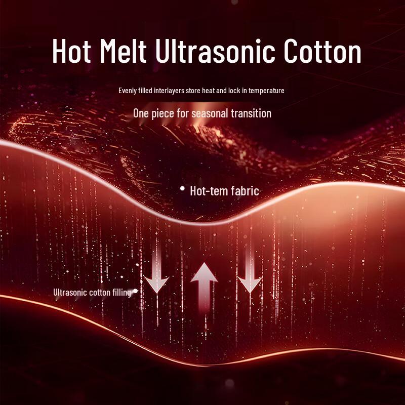 EMZ Men's Stand Collar Padded Jacket