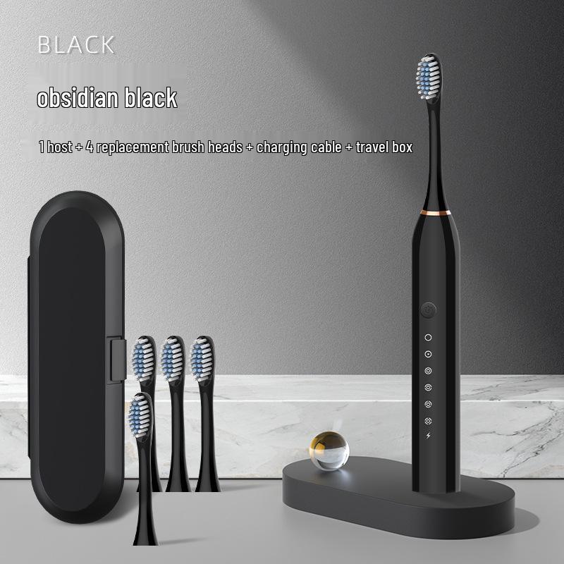 Rechargeable Sonic Electric Toothbrush for Adults: Soft Bristle, Smart, Couple-Friendly Model.