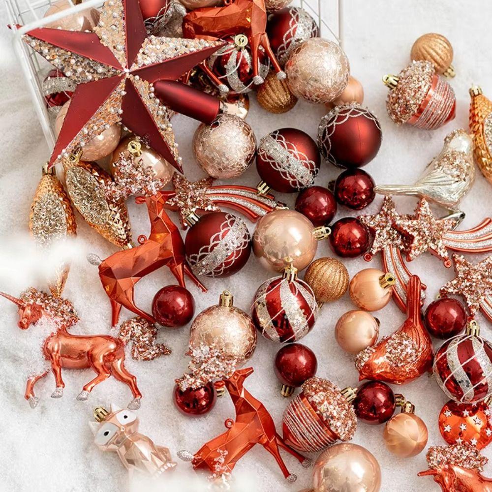 Mini Xmas Tree Hanging Ornament Cartoon Colorful Christmas Ornament  Garden