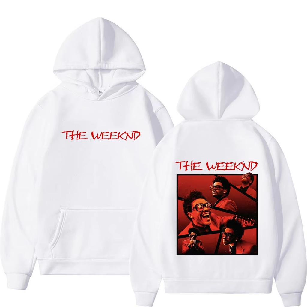 2026 Hot Sale The Weeknd After Hours Til Dawn Album Tour 2026 Print Hoodie Unisex Harajuku Hip Hop Punk Hoodie