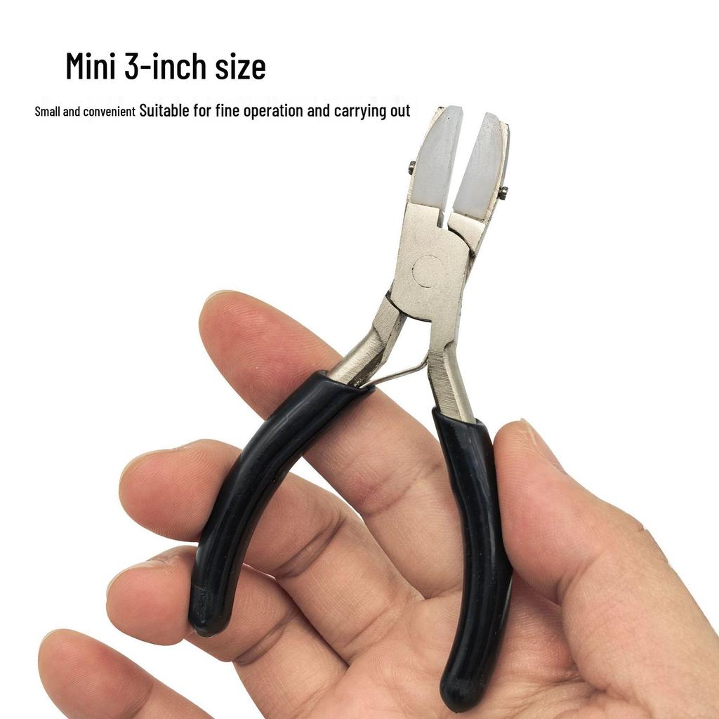 New Multi-functional Jewelry Pliers Hand Tool - Nylon Tip Mini Pliers Set for DIY Jewelry Making