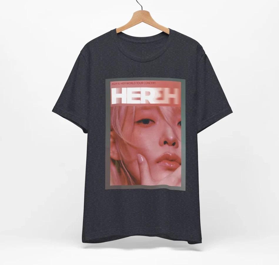 IU Kpop Concert Shirt, IU, Lee Ji-eun, iu merch, kpop merch, iu world tour M