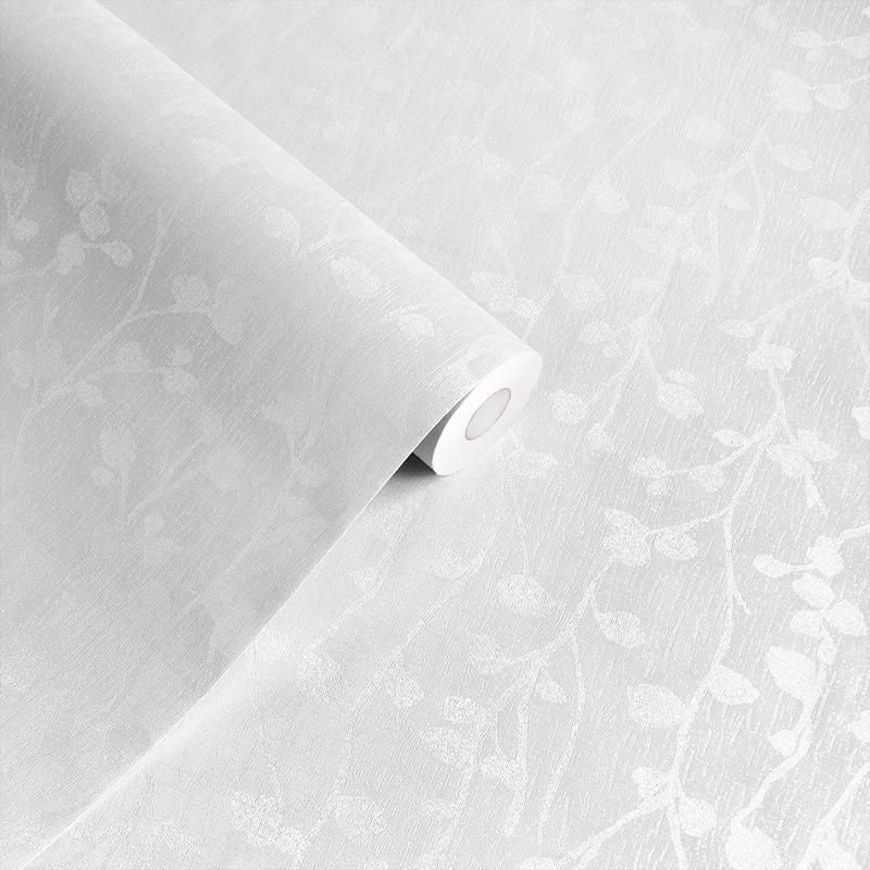 Self-Adhesive Waterproof Linen Texture Wallpaper for Bedroom and Living Room