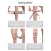 1Pcs Summer Knee Pad Silicone Double Patellar Straps Breathable Quick-Drying Sweat-Absorbing Shock-Absorbing Protect Tendons