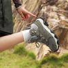 Spring Outdoor Men'S Fashion Mid Top Sports Mountaineering Shoes Anti Slip Wear Resistant Breathable Outdoor Shoes 39-46