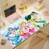 Anime Mmermaid Melody Mouse Pad Large Nonslip Lockedge Desktop Computer Desk Mat Keyboard Writing Mousepad Office Game Student