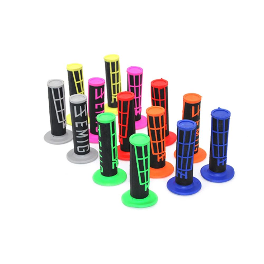 Motorcycle Universal EMIG Grip Handle 10 Colors MX Grip Hand 7/8" Handlebar For Husqvarna Yamaha KTM Motocross Pit Dirt Bike