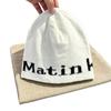 Hat women's autumn and winter warm fashion letter pullover hat young men and women couples street tide with melon rind cold hat