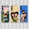 D-Daria Phone Case For Samsung S24,30,21,22,23,20 FE,lite,PIus,Ultra,5G,Note,9,10 Transparent Cover