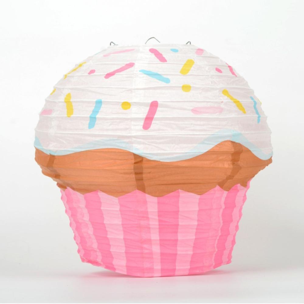 Festival Lantern Round Foldable Colorful Lantern Donut Design DIY Prop Lantern Paper Lantern Handmade Hanging Lampion Wedding